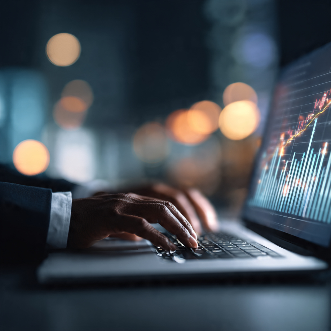 pessoa analisando opções de seguro no computador