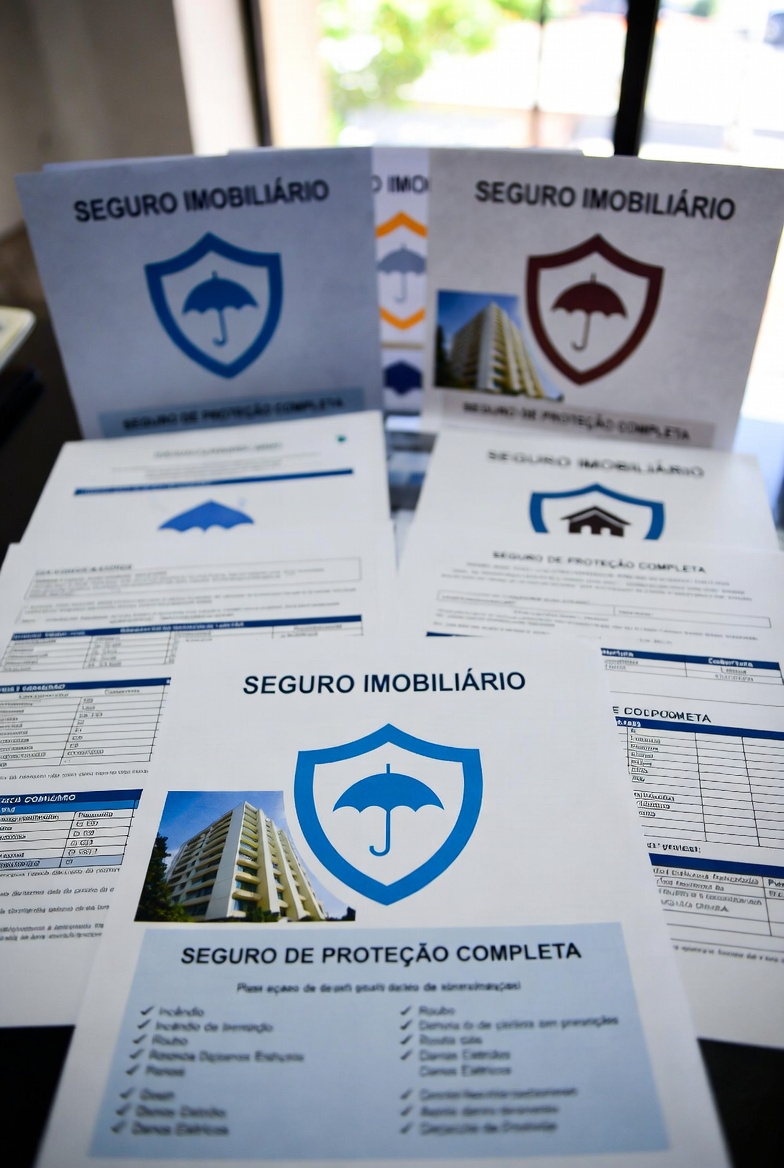 Seguro imobiliário protegendo imóveis contra riscos